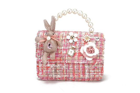 Bunny Faux Pearl Mini Cross-Body Bag