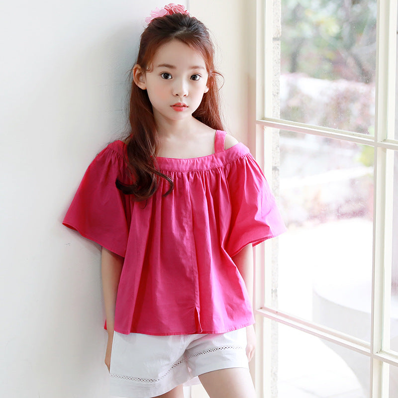 Girls' Korean Style Blouse Kids Fashion Online SUNJIMISE