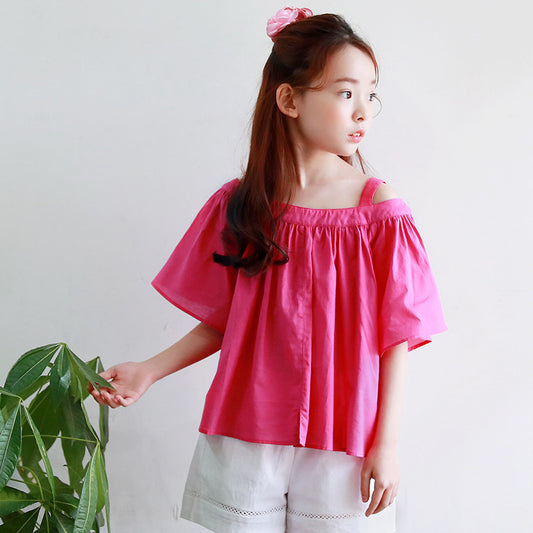 Girls' Korean Style Blouse