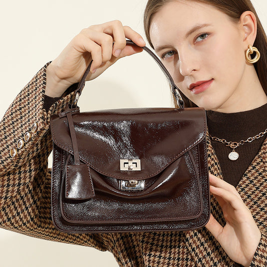 Luxe Cowhide Cambridge Bag