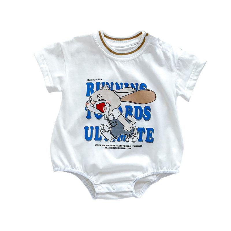 男婴/女婴卡通连体衣