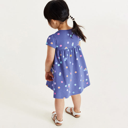 Girls' Embroidered Princess Dress