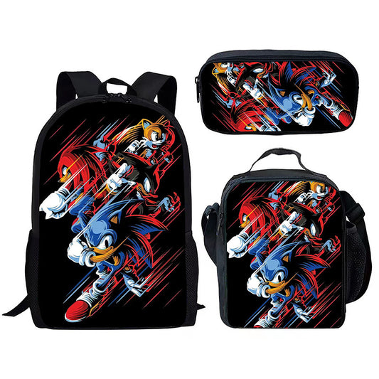 SONIC Children's Backpack Three-Piece Set