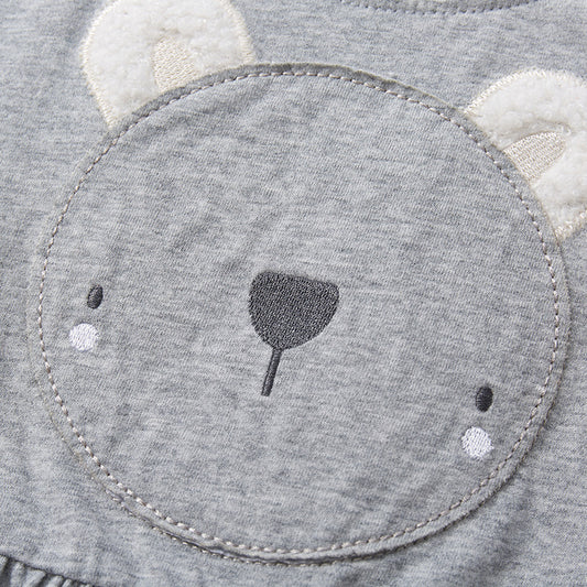 Cartoon Girls' Cotton Princess Dress