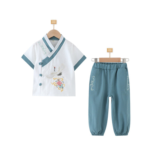 Boys' Chinese Hanfu Clothing Set