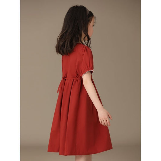 Korean Style Double-breasted Princess Dress