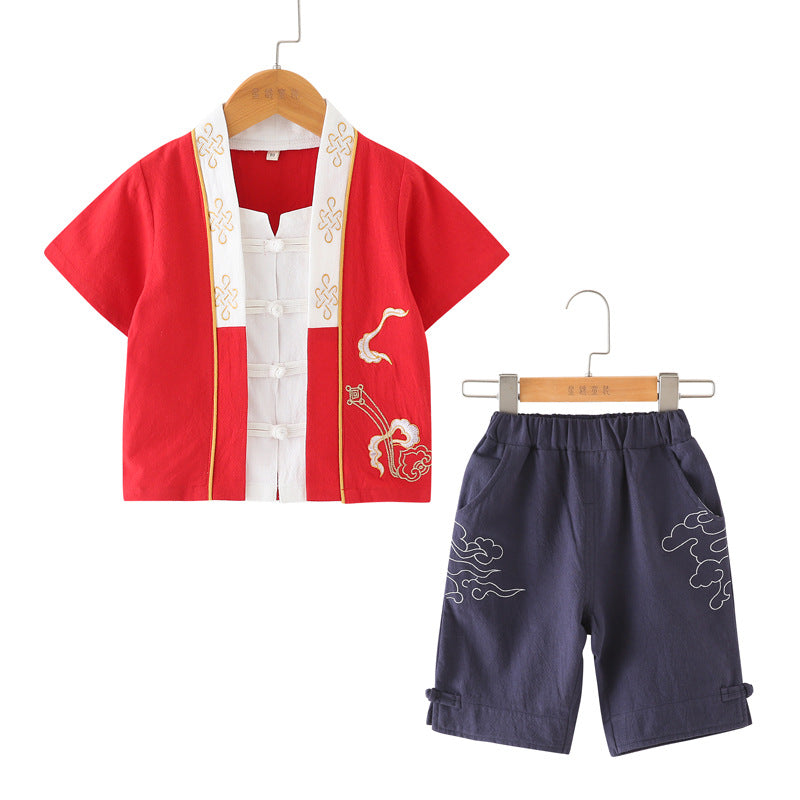 Boys' Chinese Hanfu Clothing Set