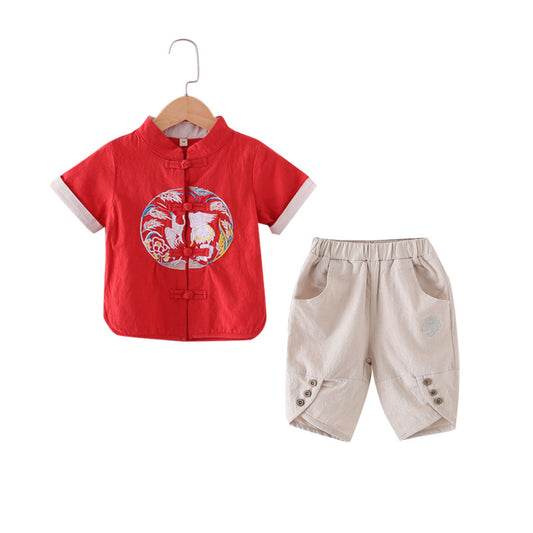 Boys' Chinese Hanfu Clothing Set