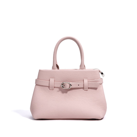 Minimalist Genuine Leather Crossbody Handbag