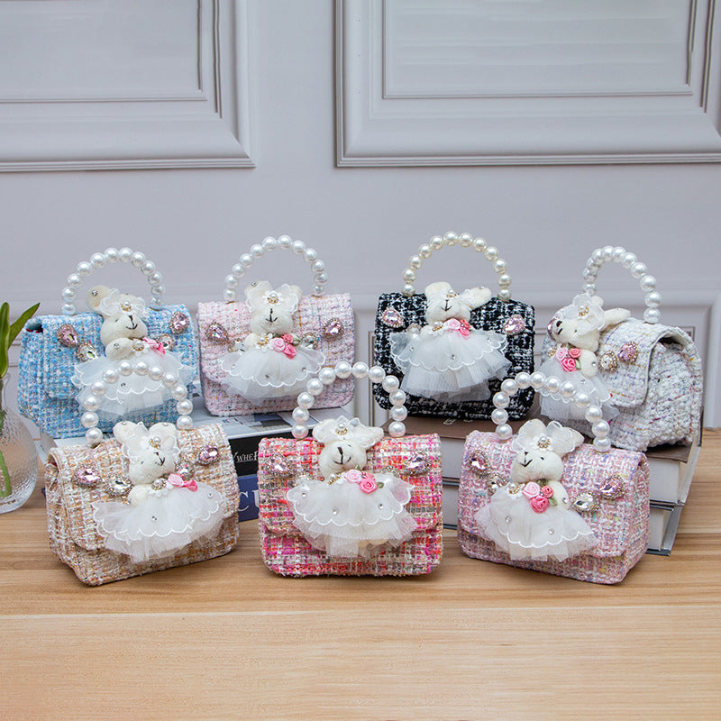 Bunny Faux Pearl Mini Cross-Body Bag