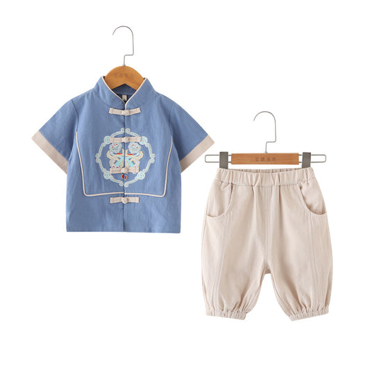 Boys' Chinese Hanfu Clothing Set