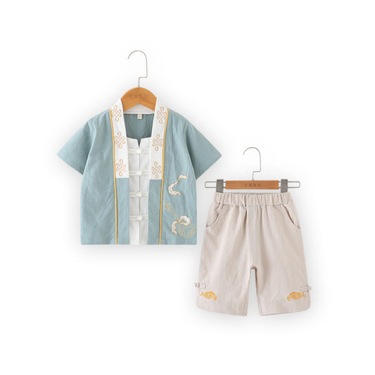 Boys' Chinese Hanfu Clothing Set