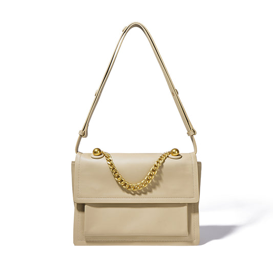 Genuine Leather Messenger Crossbody Commuter Bag