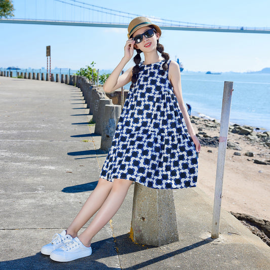 Girls' Floral Princess Dress