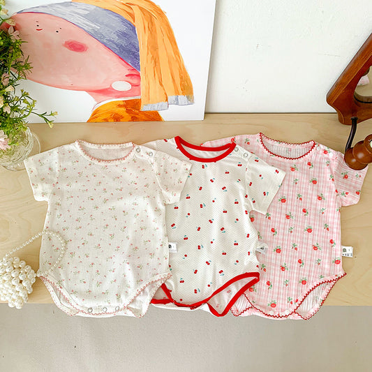 Baby Girl Floral Onesie