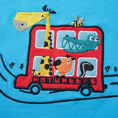 Boy's Cartoon Bus T-shirt