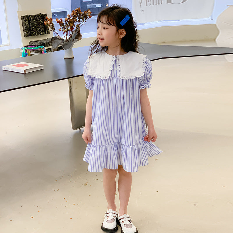 Children's Clothing Girl Korean Dress