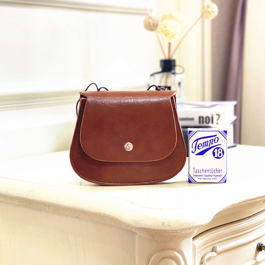 Casual PU Leather Mother-Daughter Matching Cross-Body Bag