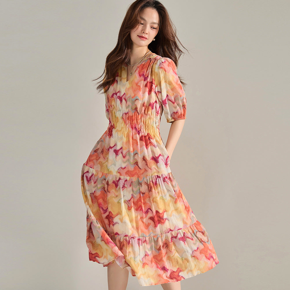 midi dress singapore Spotted: The Callie Elastic Waist Midi Dress. A beautiful midi dress with a spotted print and elasticated waist, bringing timeless feminine flair to your garden party style