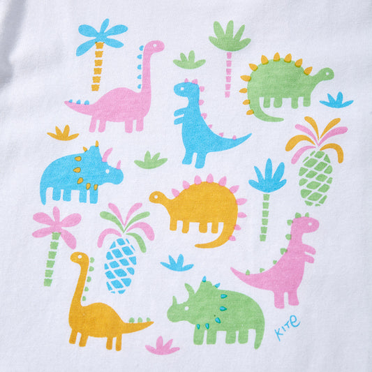 Girls' Pure Cotton Short Sleeve T-shirt