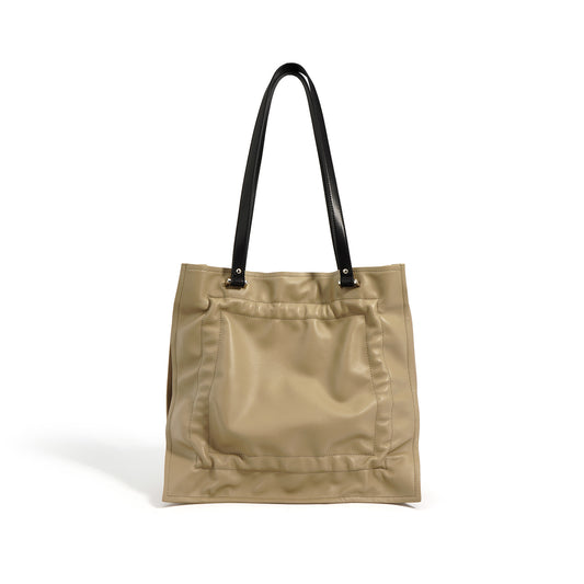 Casual Genuine Leather Tote Bag