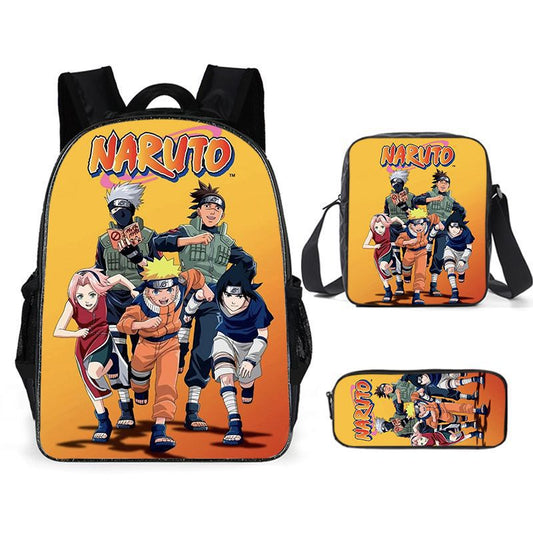 NARUTO Children's Backpack Three-Piece Set