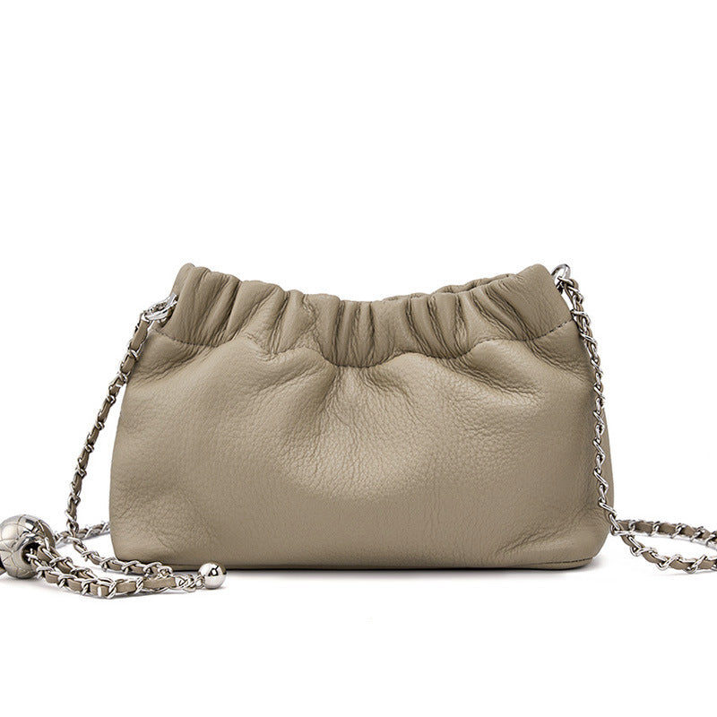 Luxe Pleated Cloud Underarm Bag