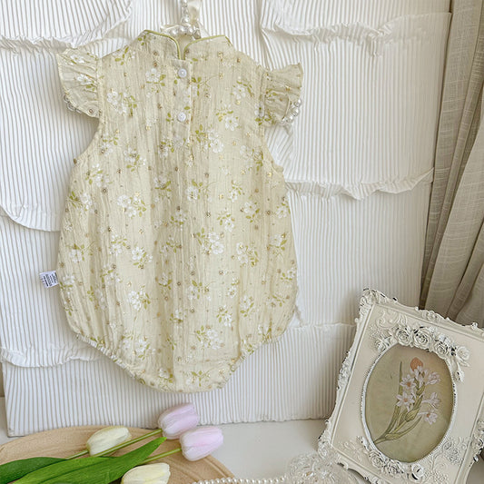 Baby Girl Hanfu Style Onesie