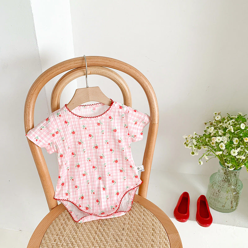 Baby Girl Floral Onesie