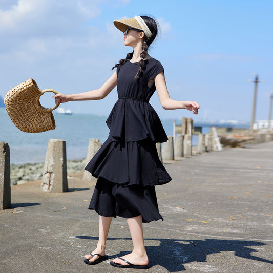 Girls' Japanese Style Cake Dress