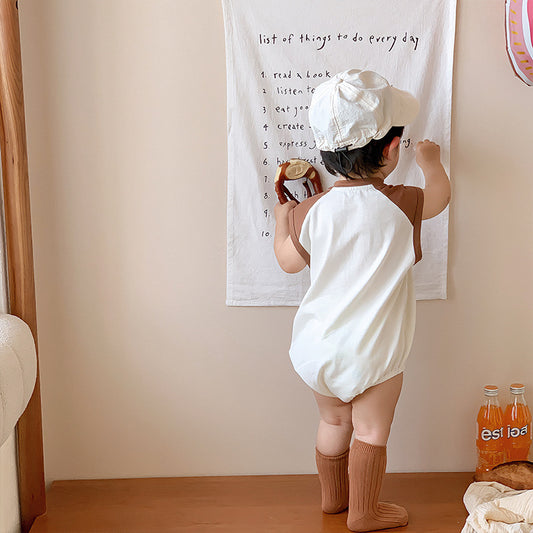 Baby Boy Cartoon Onesie