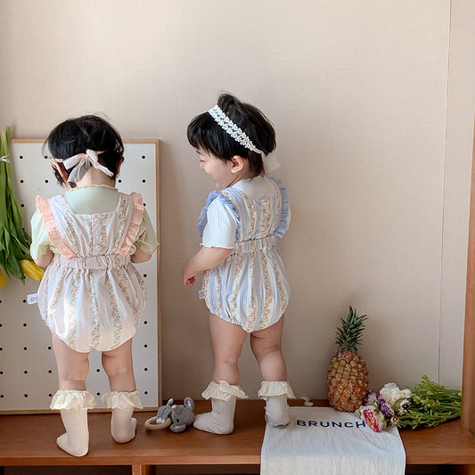 Baby Girl Floral Two-pieces Set