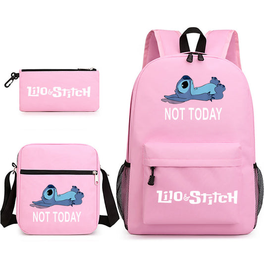 Stitch Children's Backpack Three-Piece Set