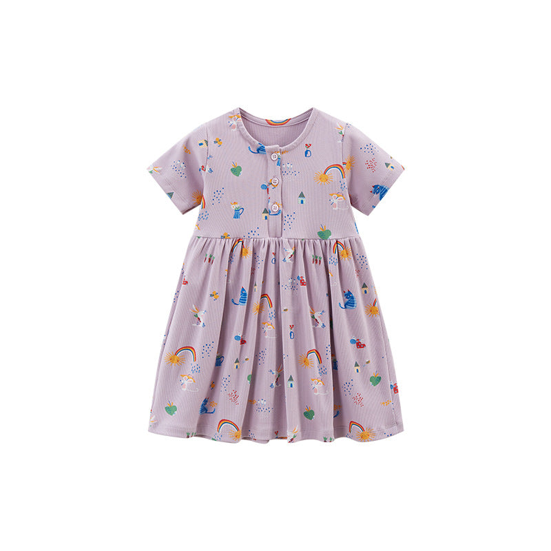 Girl's Cartoon Princess Dress