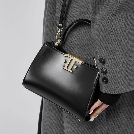 Goddess Double-Sided Mini Genuine Leather Bag