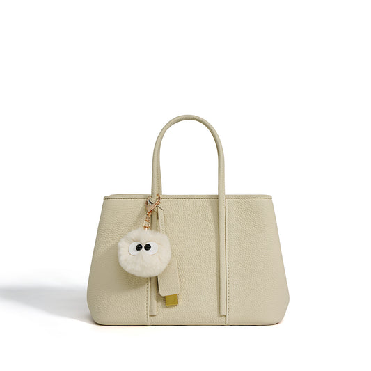 Casual Genuine Leather Commuter Tote Bag