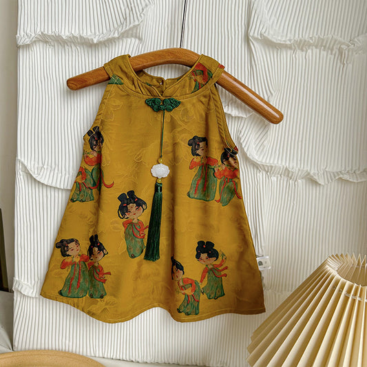 Baby Girl Hanfu Style Onesie/Dress