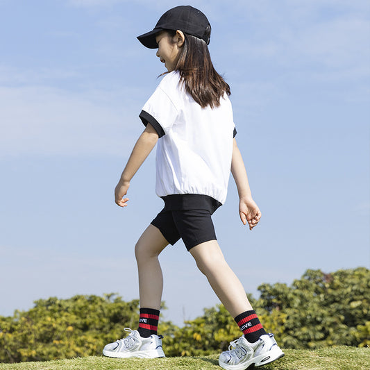 Girls' Korean Style Two-Pieces Set