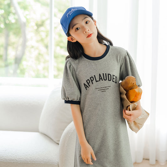 Girls' Casual T-shirt Dress