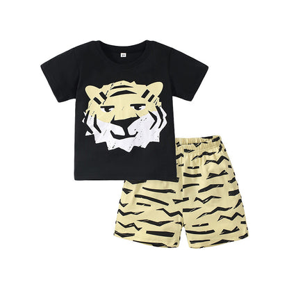 Boys' Short Sleeve Top and Shorts Two-Piece Set