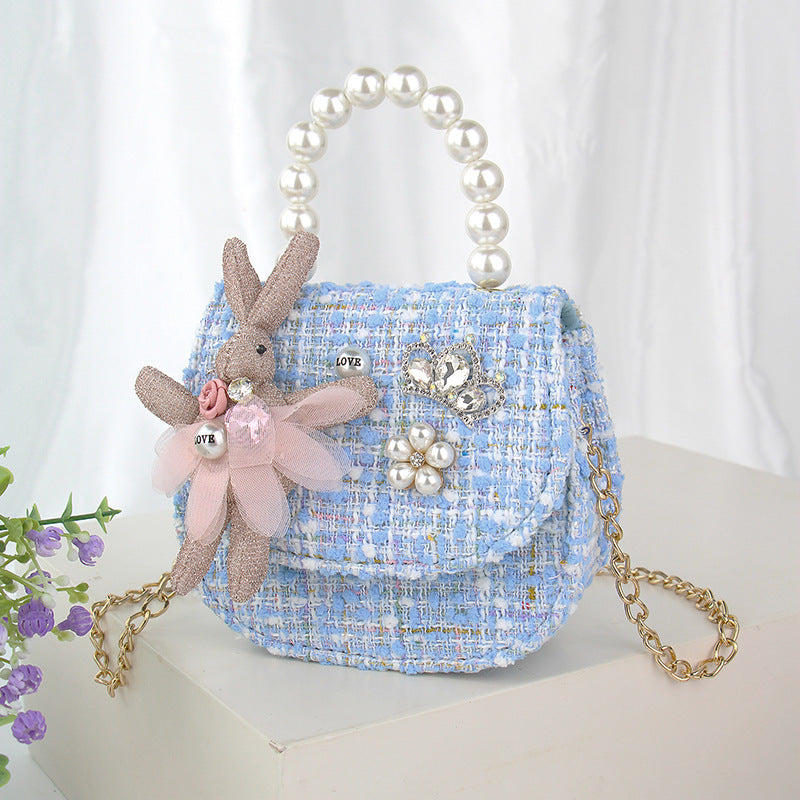 Bunny Faux Pearl Mini Cross-Body Bag