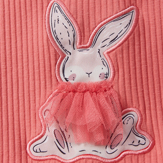 Girls' Cartoon Bunny Princess Dress