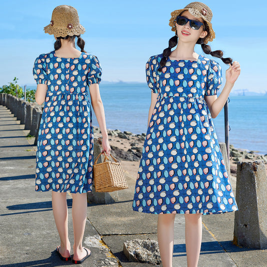 Girls' Polka Dot Princess Dress