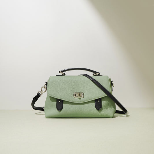 Cambridge Genuine Leather Shoulder Handbag