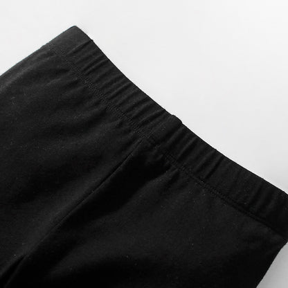 Girls' Short Sleeve T-shirt Leggings Two-piece Set