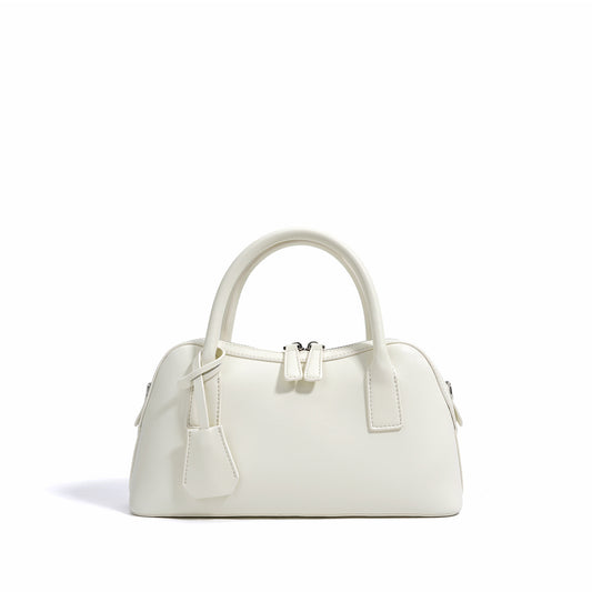 Casual Genuine Leather Boston Crossbody Bag