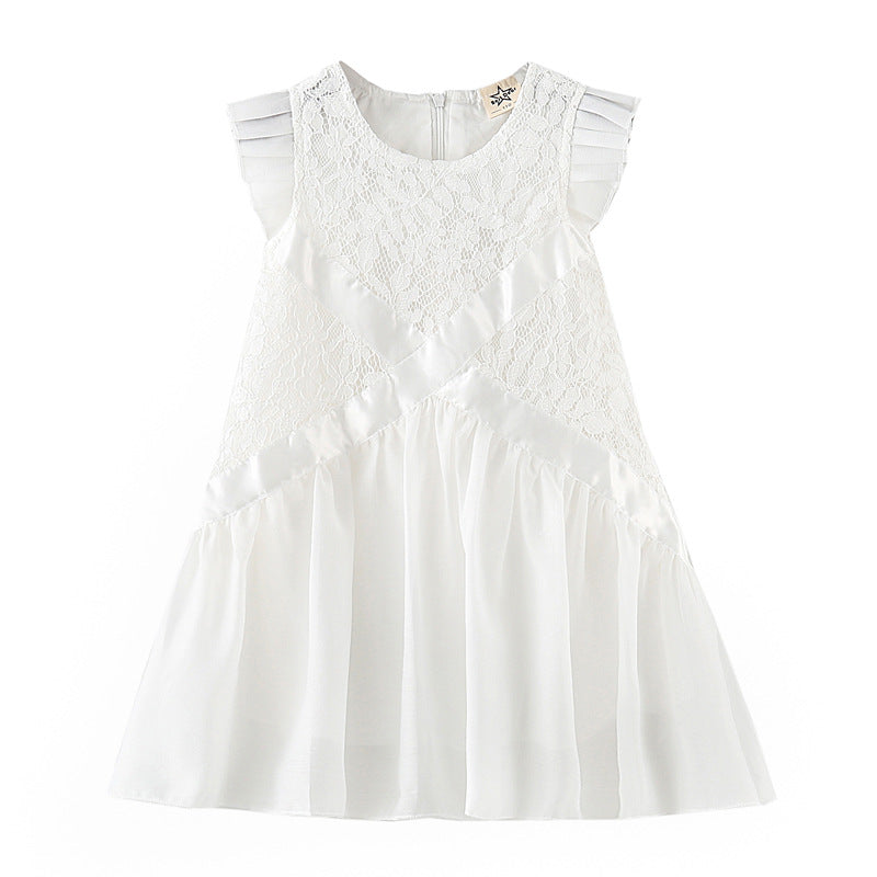 Girls' Fluffy Tulle Summer Dress