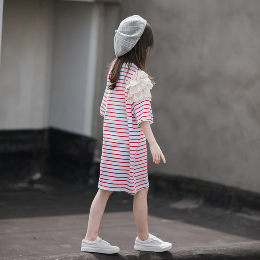 Striped T-shirt Dress