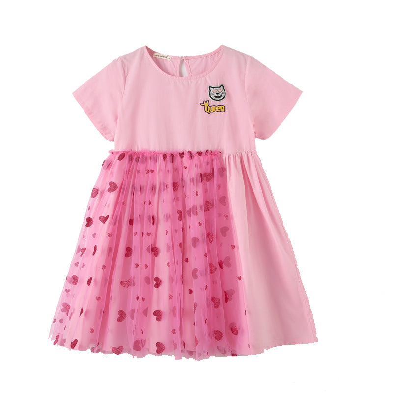 Asymmetric Puffy Princess Dress