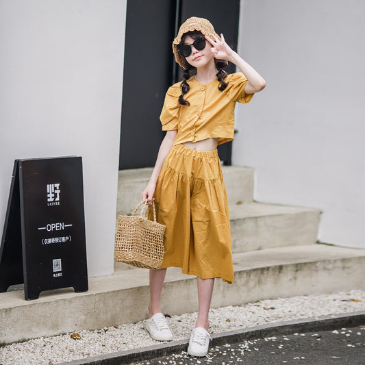 Girls' Doll Chic Summer Two Pieces Set